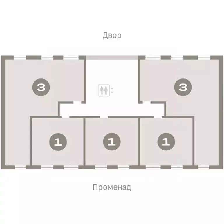 3-к кв. Омская область, Омск  (85.16 м) - Фото 2