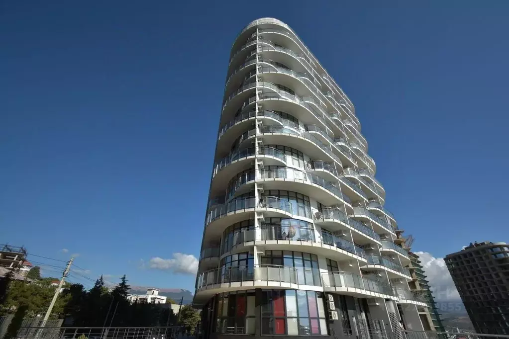 Студия Крым, Алушта ул. Западная, 4к2 (27.1 м) - Фото 1