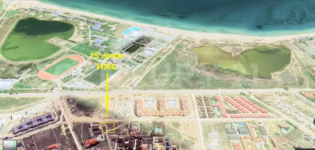 Участок в Заозёрное, Морская улица, 36 (15 м) - Фото 1