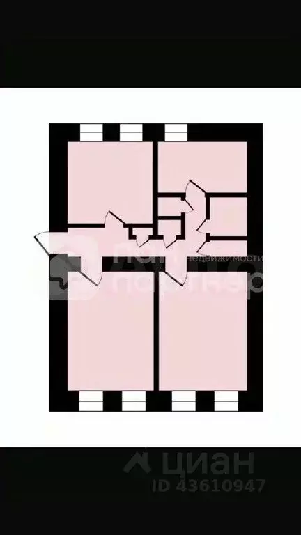 3-к кв. Санкт-Петербург ул. Декабристов, 33 (96.4 м) - Фото 2