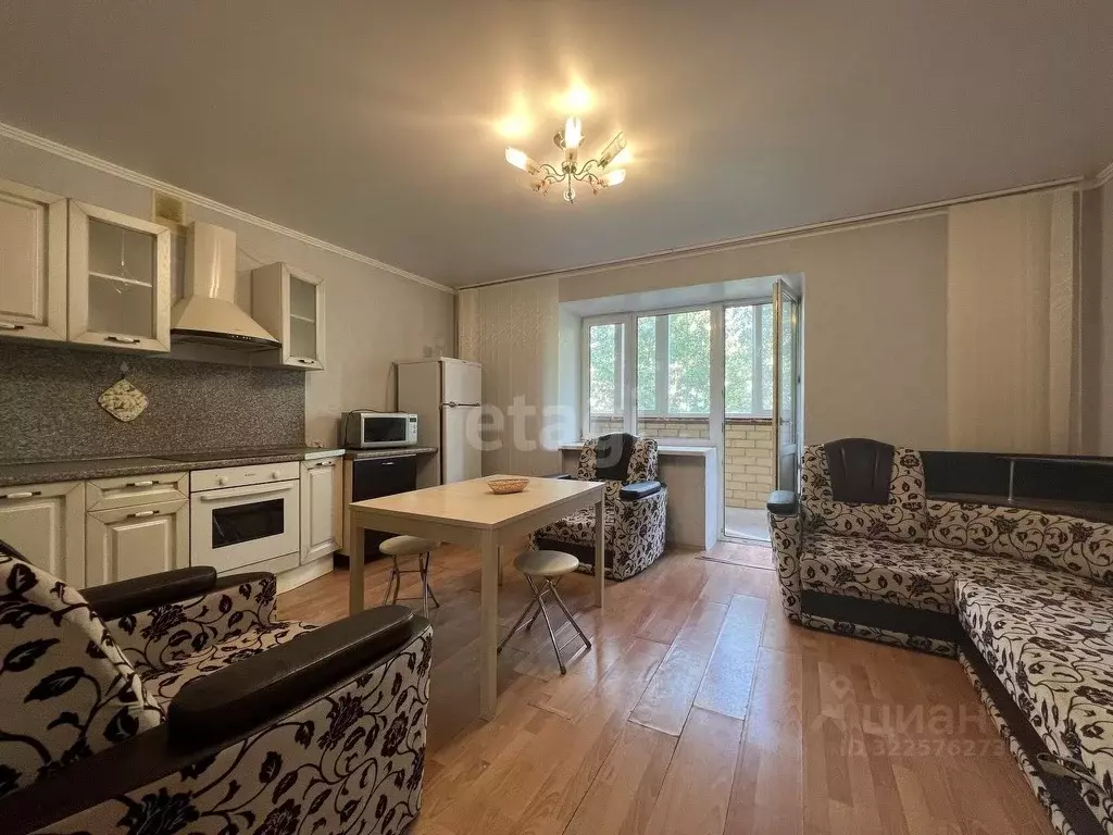 1-к кв. Тюменская область, Тюмень Микрорайон мыс, ул. Малиновского, 5Б ... - Фото 1