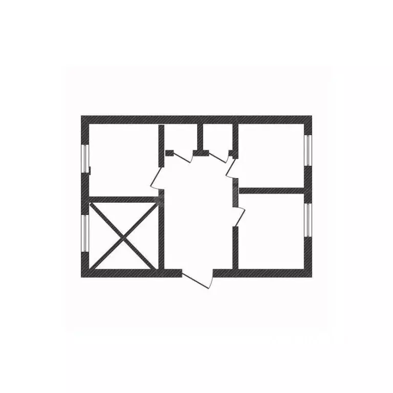 Комната Смоленская область, Ярцево ул. Луначарского, 4 (36.0 м) - Фото 0