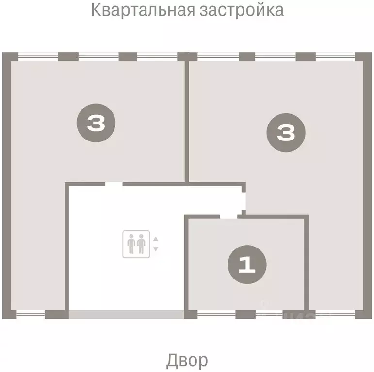 3-к кв. Новосибирская область, Новосибирск Большевистская ул., с49 ... - Фото 1