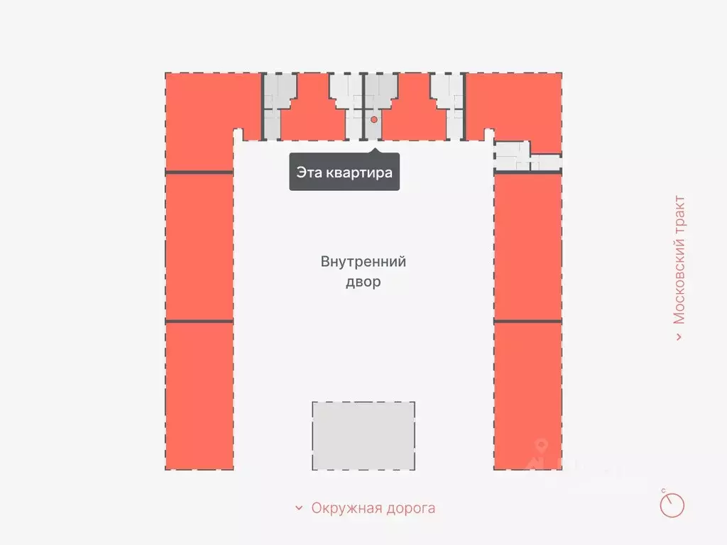 2-к кв. Тюменская область, Тюмень Кремлевская ул., 95 (69.4 м) - Фото 1