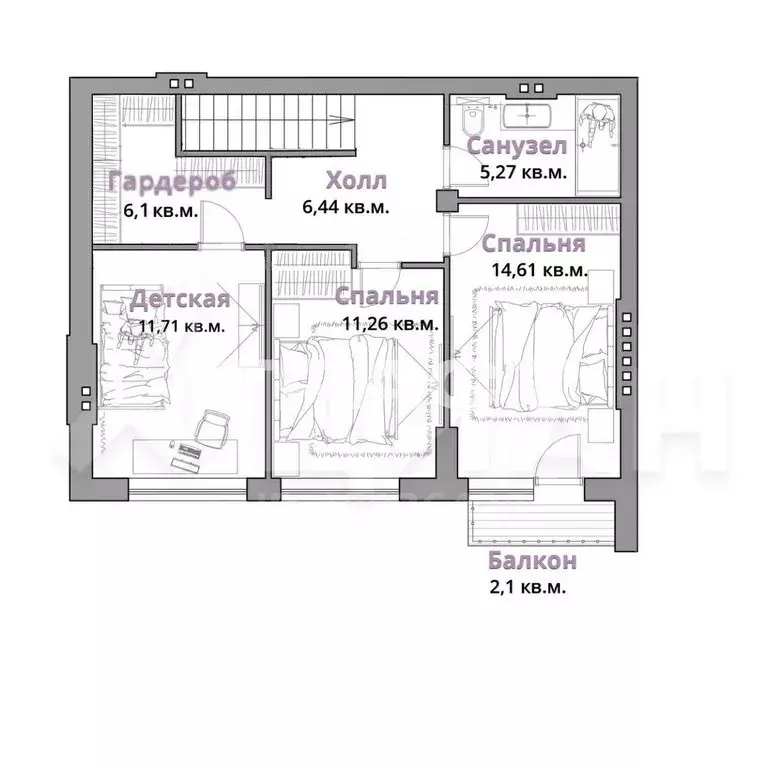 Дом в Новоподклетное, Гангутская улица, 17 (120 м) - Фото 2