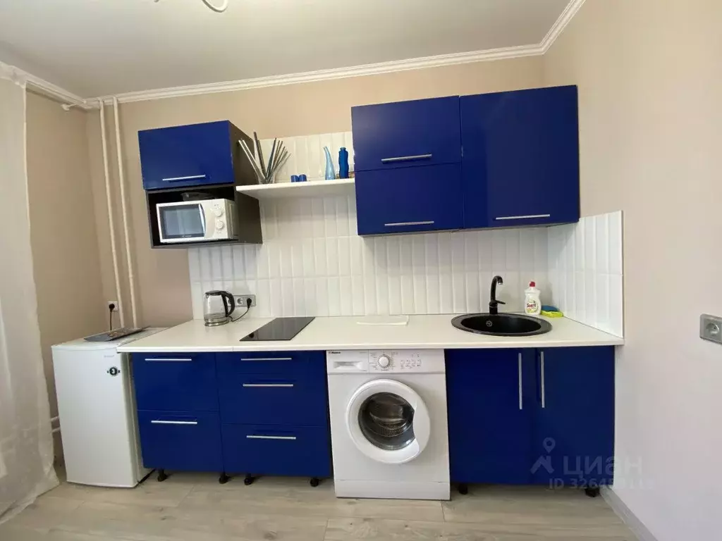 1-к кв. Самарская область, Тольятти Революционная ул., 13А (40.0 м) - Фото 1