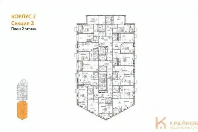 1-к кв. Воронежская область, Воронеж наб. Чуева, 7 (52.53 м) - Фото 1