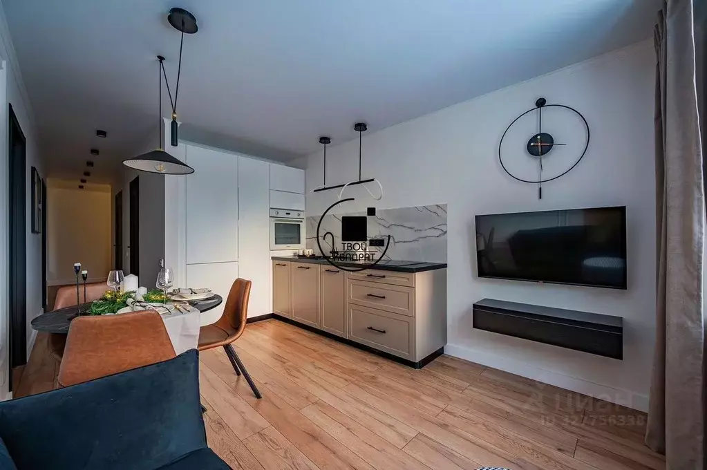 2-к кв. Свердловская область, Екатеринбург ул. Готвальда, 24/5 (55.0 ... - Фото 2