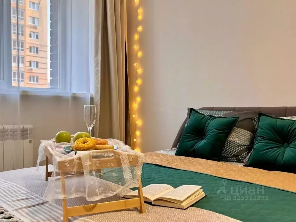 1-к кв. Чувашия, Чебоксары Благовещенский мкр, бул. Олега Волкова, 6 ... - Фото 2