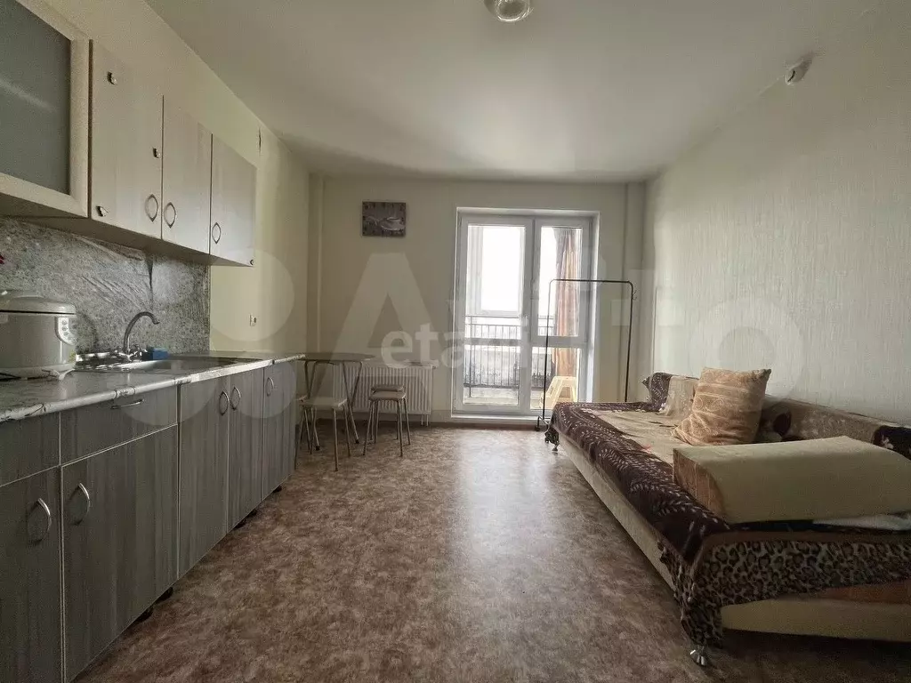 Квартира-студия, 26 м, 4/15 эт. - Фото 1
