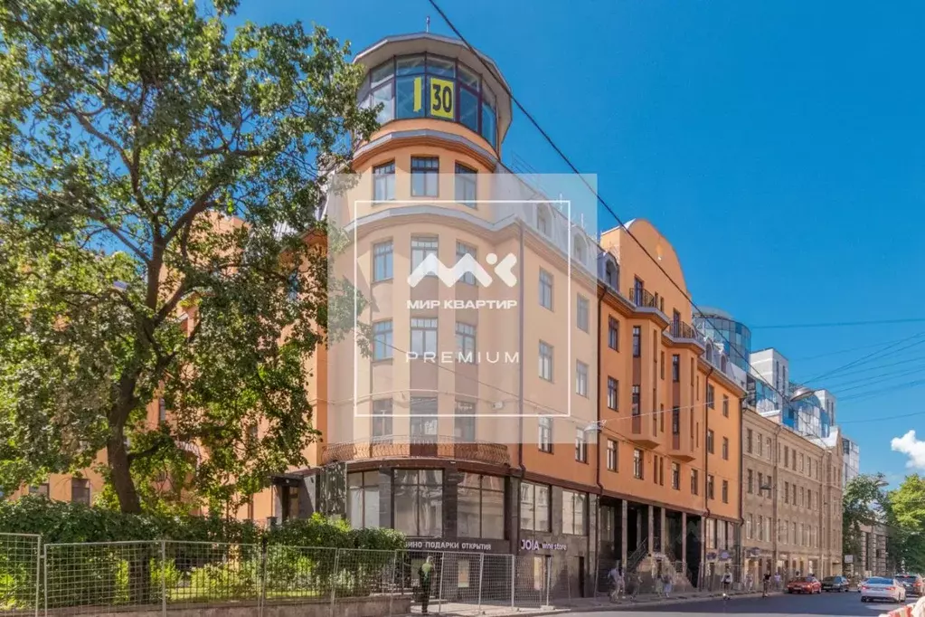 3-к кв. Санкт-Петербург ул. Большая Зеленина, 6 (110.0 м) - Фото 1