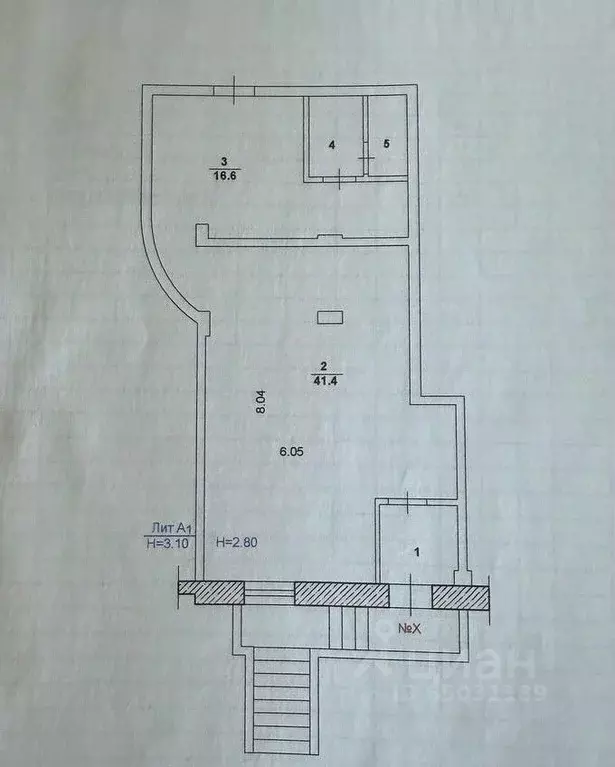 Помещение свободного назначения в Волгоградская область, Волжский ул. ... - Фото 2