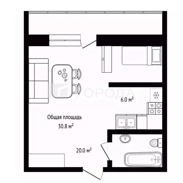 Студия Новосибирская область, Новосибирский район, с. Верх-Тула, ... - Фото 2