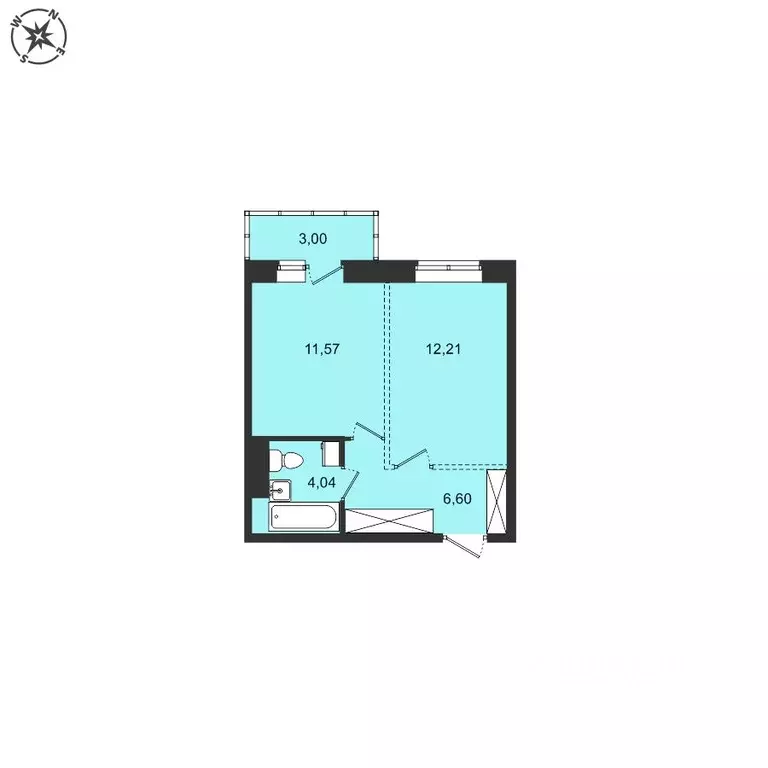 1-к кв. Иркутская область, Иркутский муниципальный округ, с. Мамоны ... - Фото 1