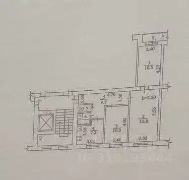 3-к кв. Московская область, Реутов ул. Некрасова, 14 (57.4 м) - Фото 1