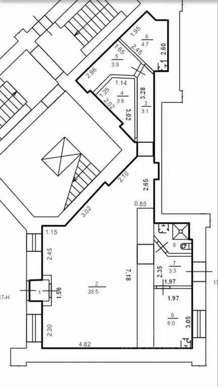 Торговая площадь в Санкт-Петербург Московский просп., 198 (67 м) - Фото 1