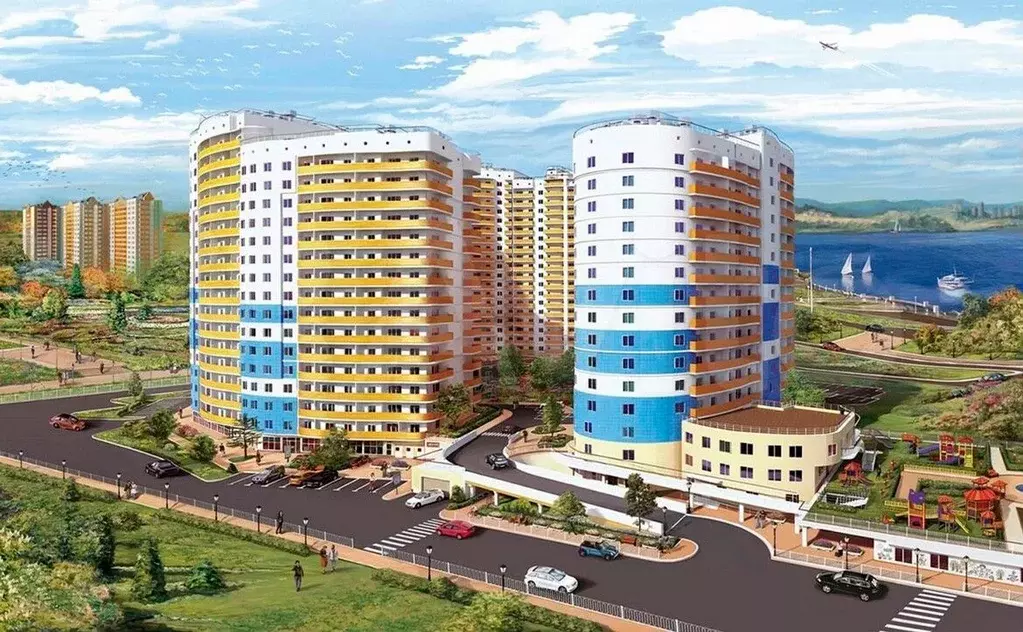 4-к. квартира, 116 м, 6/22 эт. - Фото 0