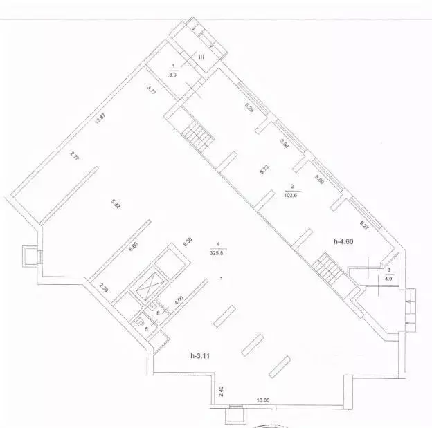 Торговая площадь в Москва Ломоносовский просп., 29к3 (446 м) - Фото 1