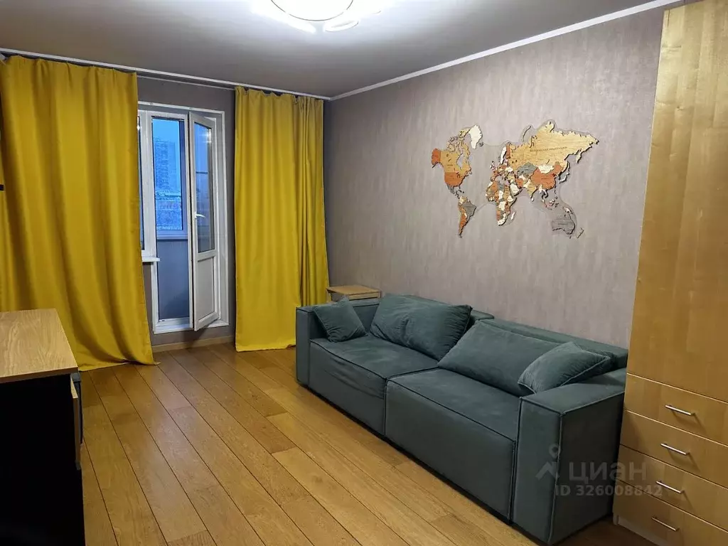 2-к кв. Москва Осенний бул., 5К2 (55.0 м) - Фото 1