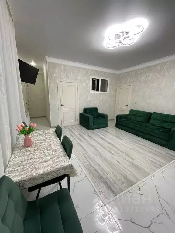 4-к кв. Кабардино-Балкария, Нальчик ул. Мориса Тореза, 1 (121.0 м) - Фото 0