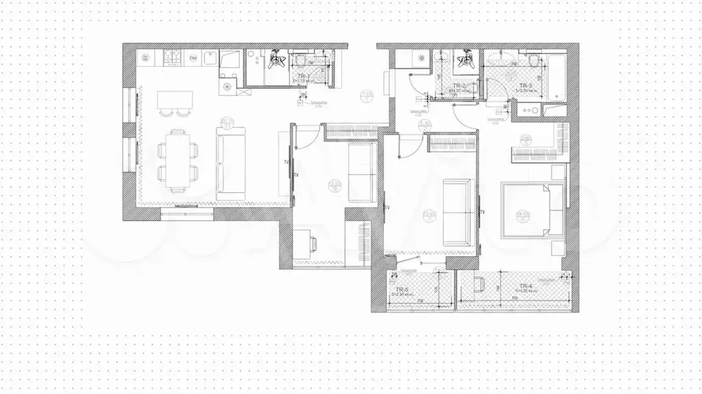 4-к. квартира, 100 м, 13/24 эт. - Фото 0