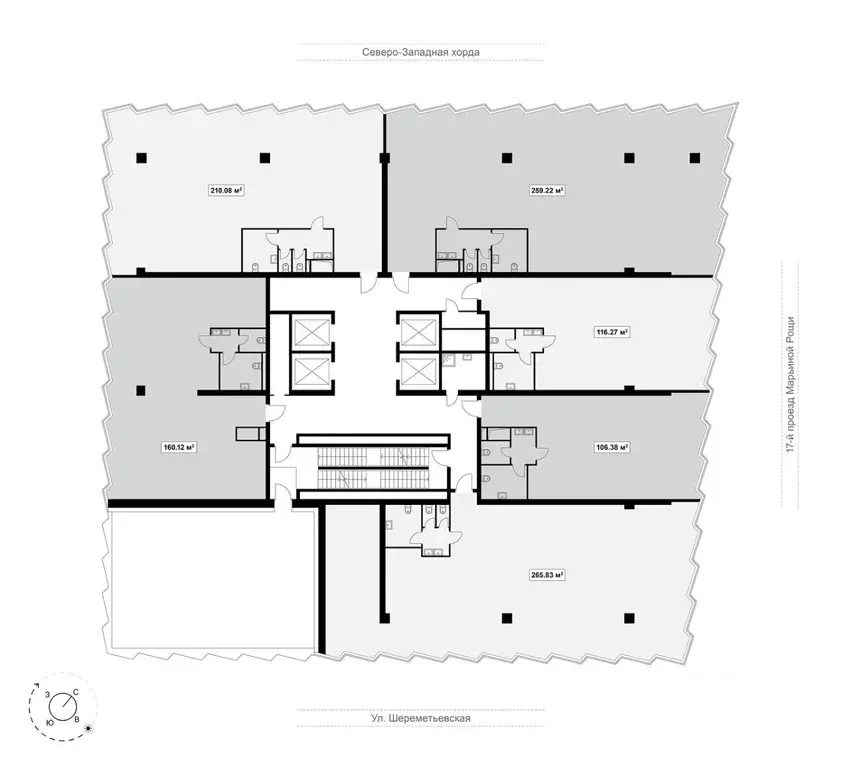 Офис в Москва проезд 17-й Марьиной рощи, 6 (210 м) - Фото 2