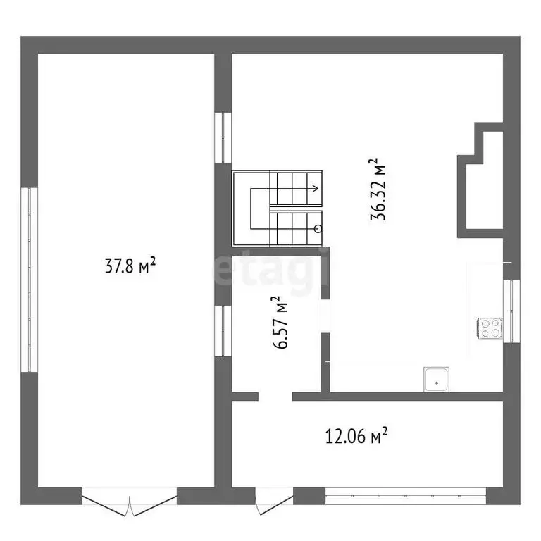 Дом в Новый Уренгой, ДНТ Лира, Видная улица (204 м) - Фото 1
