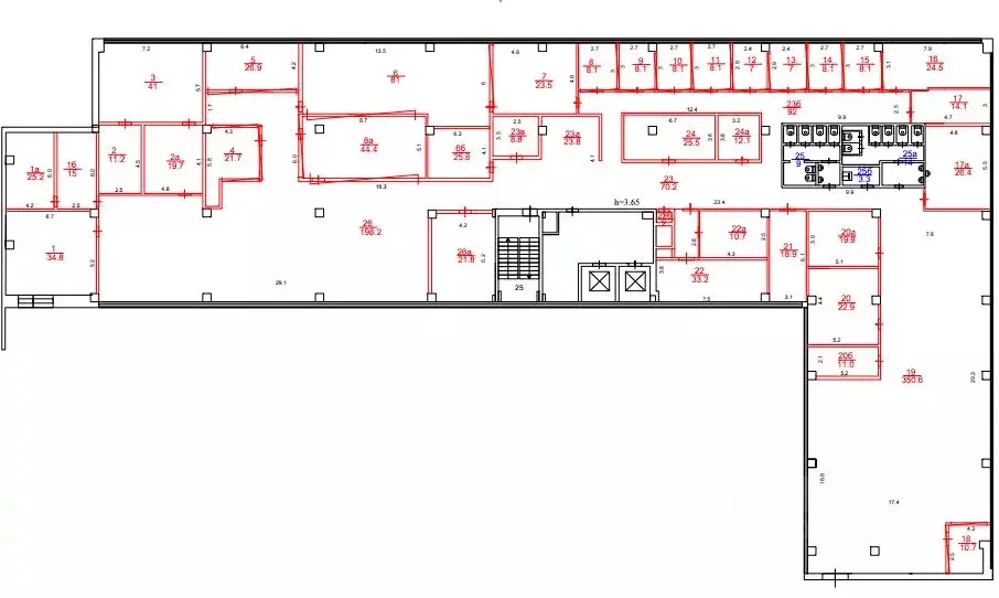 Офис в Москва 1-й Дербеневский пер., 5С4 (1432 м) - Фото 2