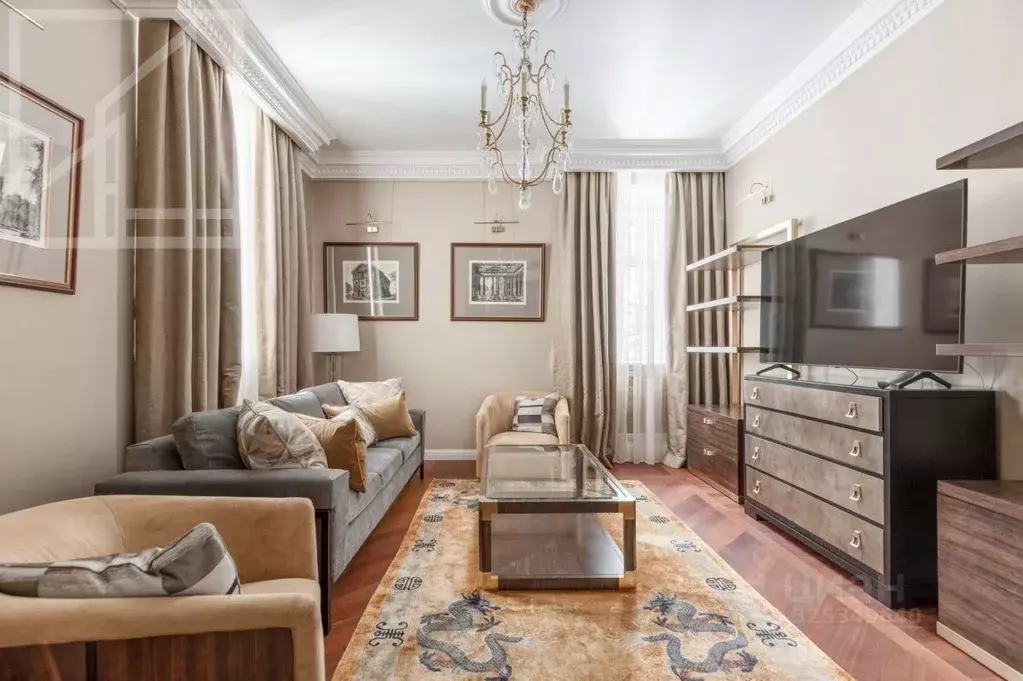 2-к кв. Москва Пожарский пер., 9 (70.0 м) - Фото 1