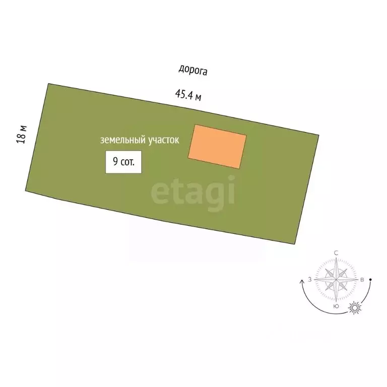 Дом в Пермский край, Пермский муниципальный округ, Вишенка СНТ 13 (80 ... - Фото 2