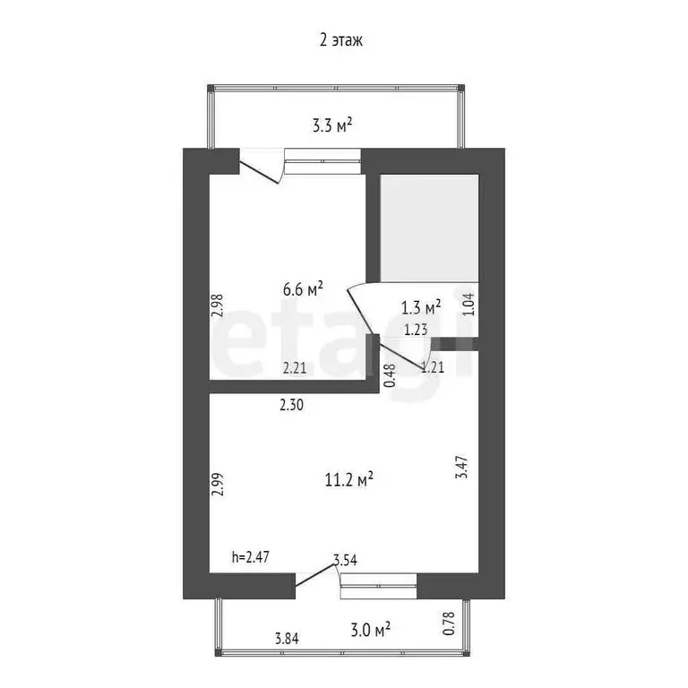 1-комнатная квартира: Анапа, Владимирская улица, 113 (40 м) - Фото 1