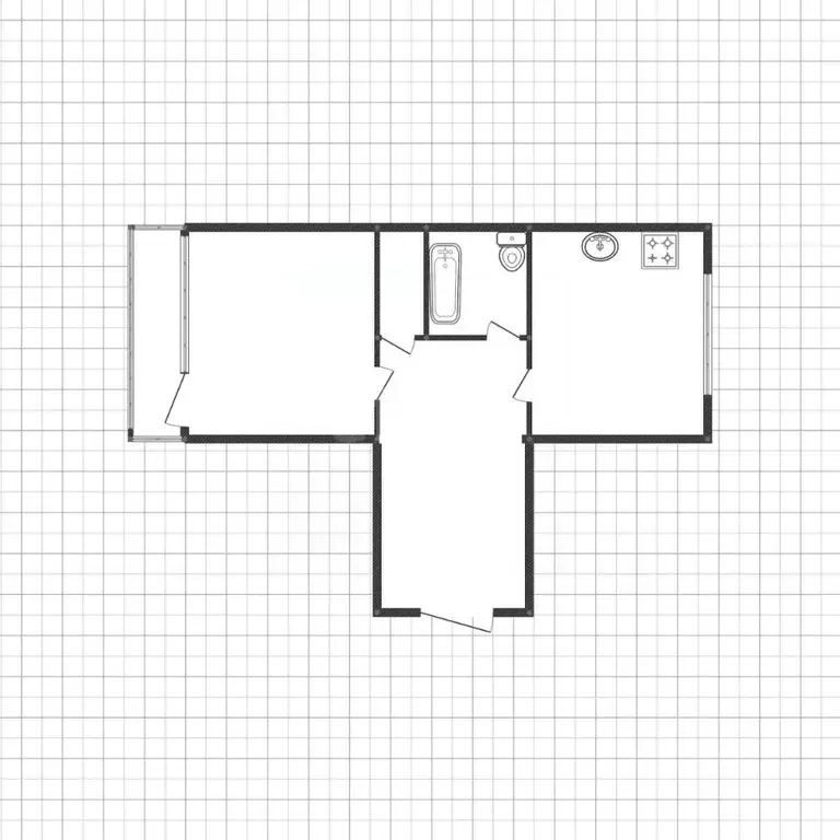 1-к кв. Смоленская область, Сафоново 1-й мкр, 30 (31.4 м) - Фото 1