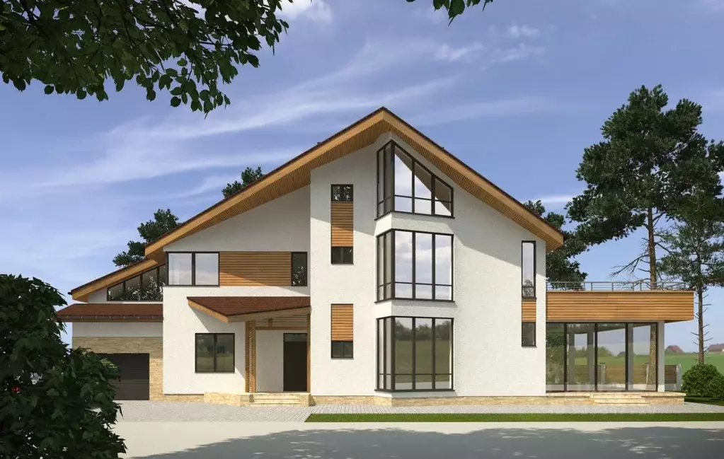 Коттедж в Москва д. Мостовское, Прибрежный мкр, 44/1 (567 м) - Фото 1