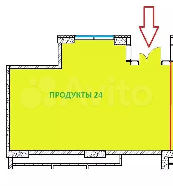 Габ Продукты в заселенном ЖК бизнес-класса,1 линия - Фото 0