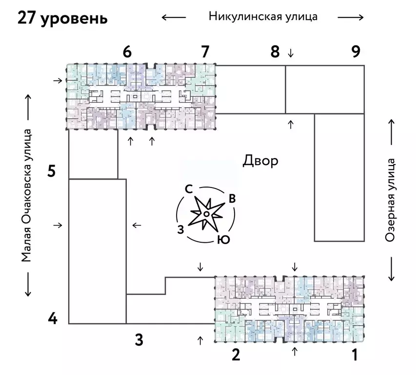 3-к кв. Москва Озерная ул., 42С7 (60.3 м) - Фото 1