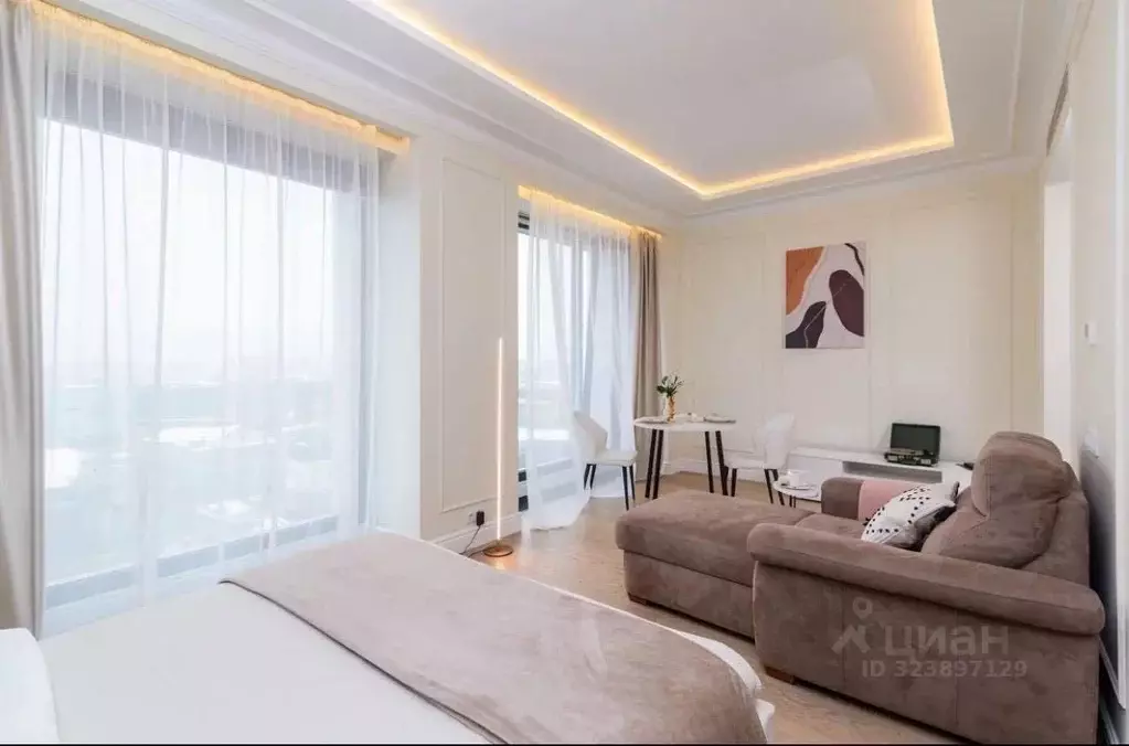 Студия Москва Ленинградский просп., 37/4 (45.0 м) - Фото 1