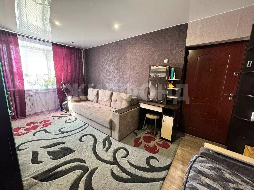 Комната Новосибирская область, Новосибирск ул. Сибиряков-Гвардейцев, ... - Фото 1