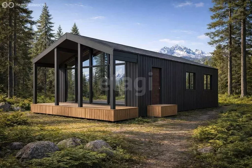 Дом в село Плотниково, микрорайон Южный, Курортная улица (60 м) - Фото 2