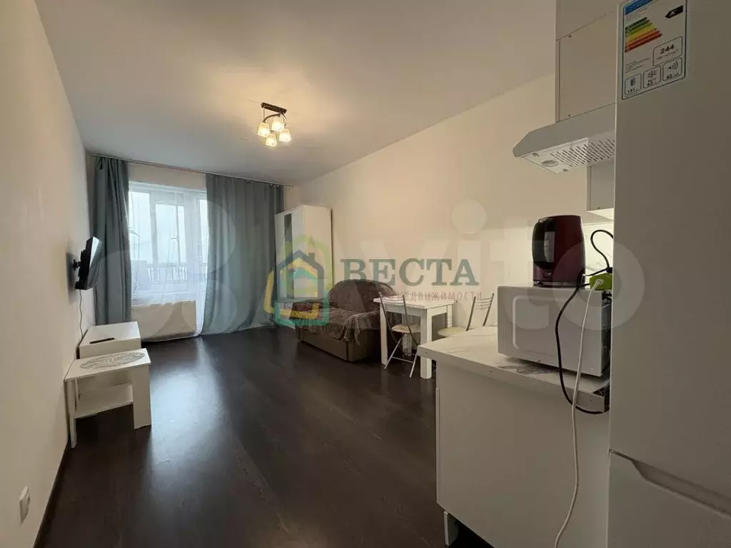 Квартира-студия, 25 м, 12/25 эт. - Фото 1