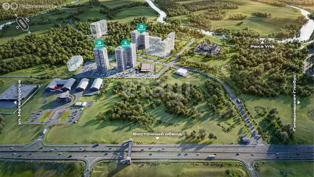 2-комнатная квартира: Тула, Рязанская улица, 25 (59.85 м) - Фото 2