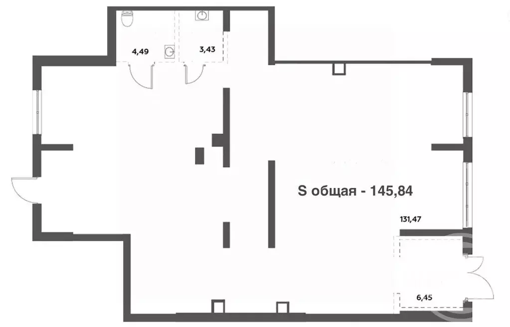 Помещение свободного назначения в Санкт-Петербург ул. Среднерогатская, ... - Фото 1