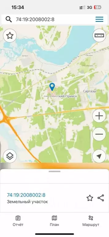 Участок в Челябинская область, Сосновский муниципальный округ, пос. ... - Фото 2