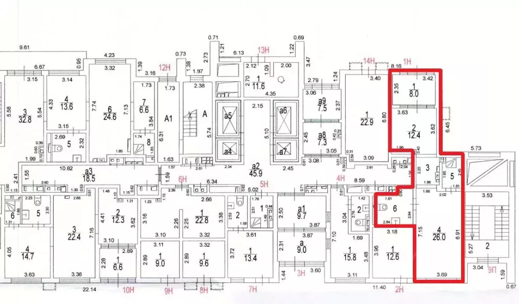 Помещение свободного назначения в Москва ул. Лавочкина, 10А (62 м) - Фото 2
