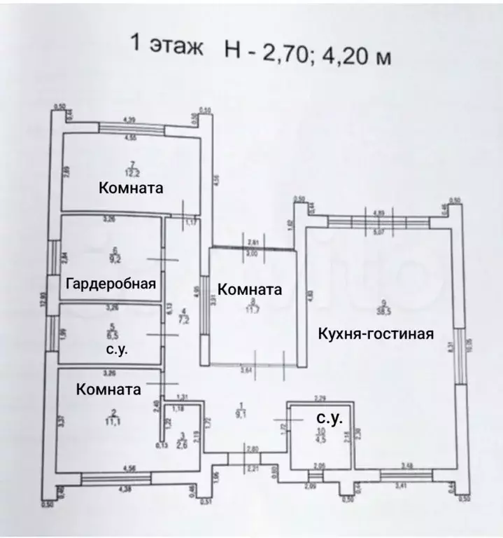 Дом в Калининградская область, Гурьевский муниципальный округ, пос. ... - Фото 1