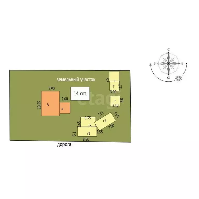 Дом в Архангельская область, Котласский муниципальный округ, деревня ... - Фото 1