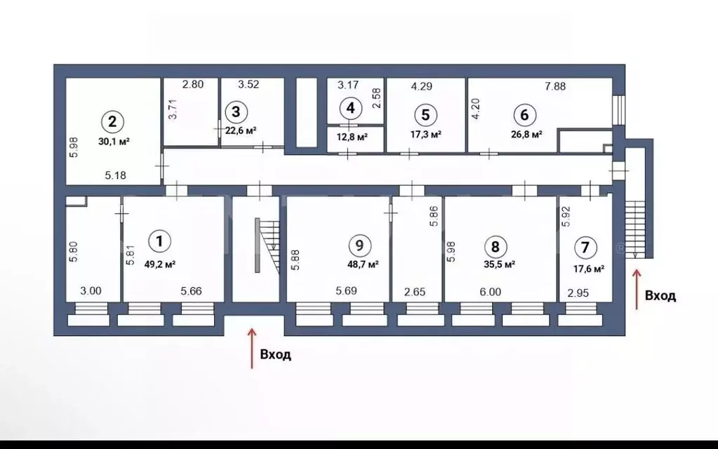 Офис в Москва Верхняя Красносельская ул., 17АС1б (49 м) - Фото 2