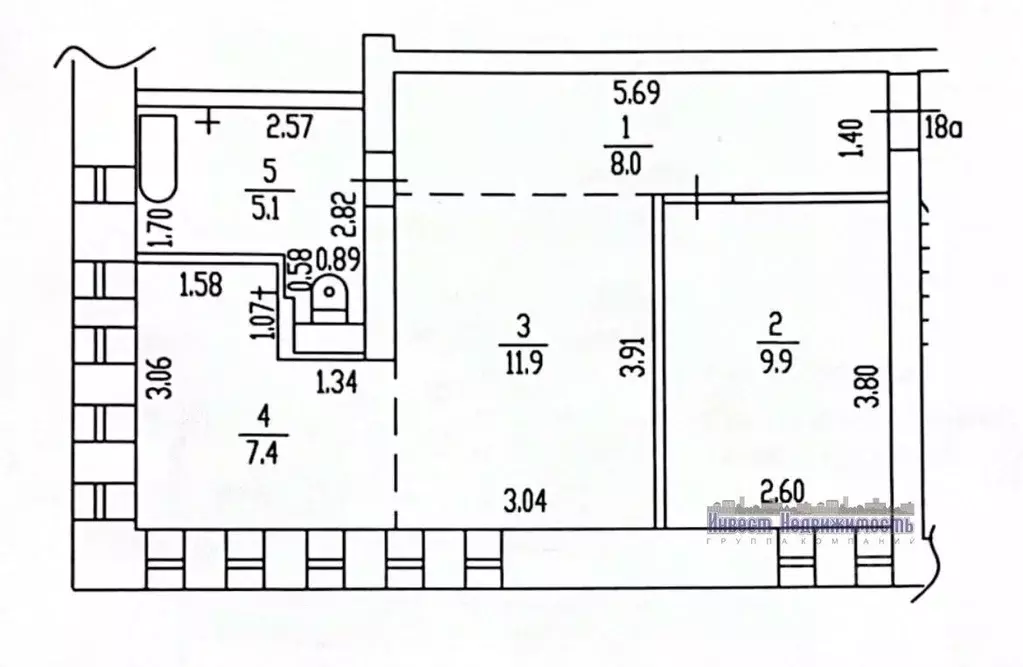 2-к кв. Алтайский край, Барнаул тракт Змеиногорский, 100 (42.0 м) - Фото 2