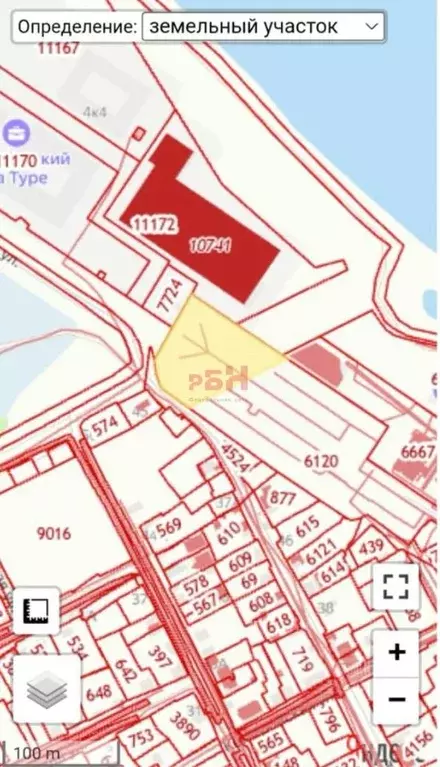 Участок в Тюменская область, Тюмень Новгородская ул. (55.7 сот.) - Фото 1