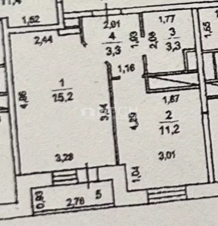 1-к кв. Московская область, Ивантеевка Пушкинский городской округ, ул. ... - Фото 2