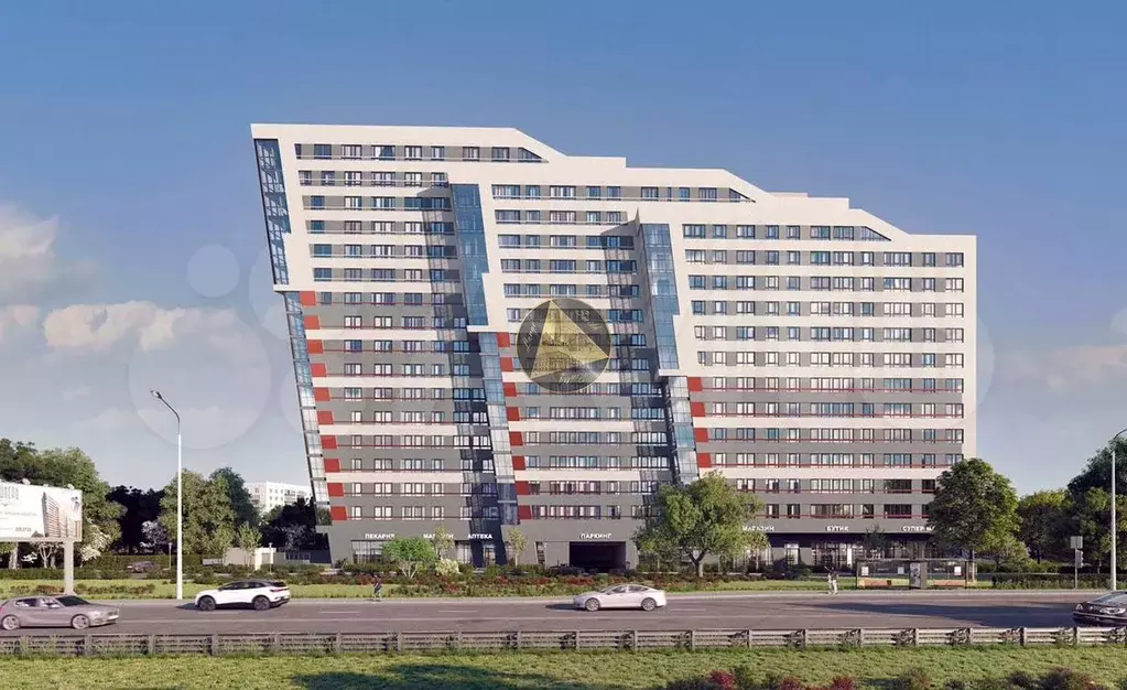 2-к. квартира, 63,9 м, 10/14 эт. - Фото 1